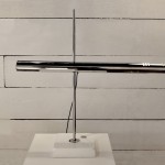 Lampe de Bureau Chromée des Années 70