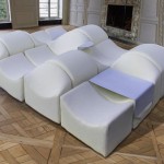 Large modular Asmara sofa de Bernard Govin 