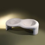 sofa Montreal by Olivier Mourgue