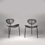 Pair of Nagasaki chairs by Mathieu Matégot
