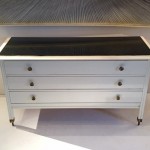 Commode Laquée Blanche de Carlo di Carli