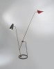 LAMPADAIRE DOUBLE  BALANCIER DE PIERRE GUARICHE