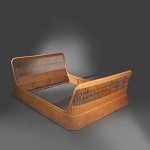 Rattan bed by La Palma