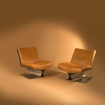 Pair of seats by Xavier-Féal 