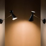 Pair of Robert Mathieu wall lights