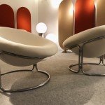 Pair of armchairs by Luigi Colani 