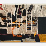 Tapisserie 'vibration nocturne' de Daniele Raimbault Saerens