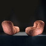 Pair of ‘Lago’ armchairs by Marc Held
