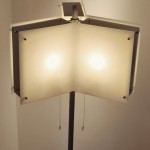 Rare Lampadaire de Jacques Biny, Edition Luminalite