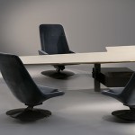 Pierre Poutout desk and armchairs