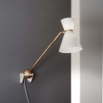 Rare wall light by Robert Mathieu 