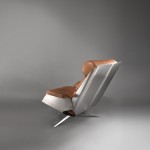 Tripod armchair by Inox Industrie