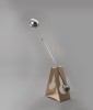 Rare lampadaire à balancier de Sabine Charoy 