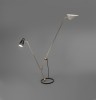 Floor lamp G 23 with double counterweights by Pierre Guariche