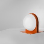 Lampe modèle 10445 orange de Ben Swildens 