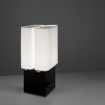 Exceptionnal Brasilia lamp large model by Michel Boyer, Verre lumière edition