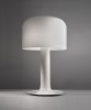 Rare lampe modele 10497 blanche de Michel Mortier