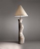 Rare big ceramic lamp by Elisabeth Joulia 