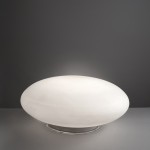 Galet lamp large model 10511/0 by Joseph André Motte, Verre Lumière edition