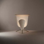 Rare lampe modèle B 204 de Michel Buffet 