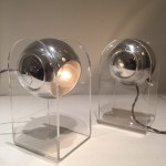 Pair of lamps / wall lights model 540 p by Gino Sarfatti