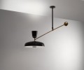 Rare G1 model ceiling light by Pierre Guariche