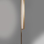 Rare tubular floor lamp by Jean Pierre Vincent 