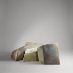 Sculpture n 12 by Mireille Moser, triptych 