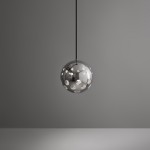 Rare spherical suspension by Sabine Charoy
