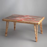 Grande table de Roger Capron et Audoux Minet