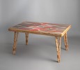 Large table by Roger Capron and Audoux Minet 