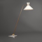 Star base floor lamp by Robert Mathieu