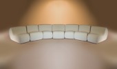 Modular sofa by Christian Adam.