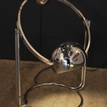 Grande Lampe Chromée Edition Verre Lumière