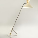 Counterweight floor lamp by Robert Mathieu