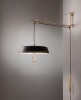 Large sconce with counterweight by Stilnovo