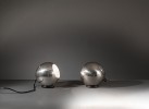 Pair of spots lamps N°591 by Gino Sarfatti