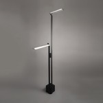 Floor lamp model 10592 by Sabine Charoy, Verre Lumière edition
