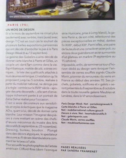 2 TGV Magazine septembre 2014 Meubles et Lumieres